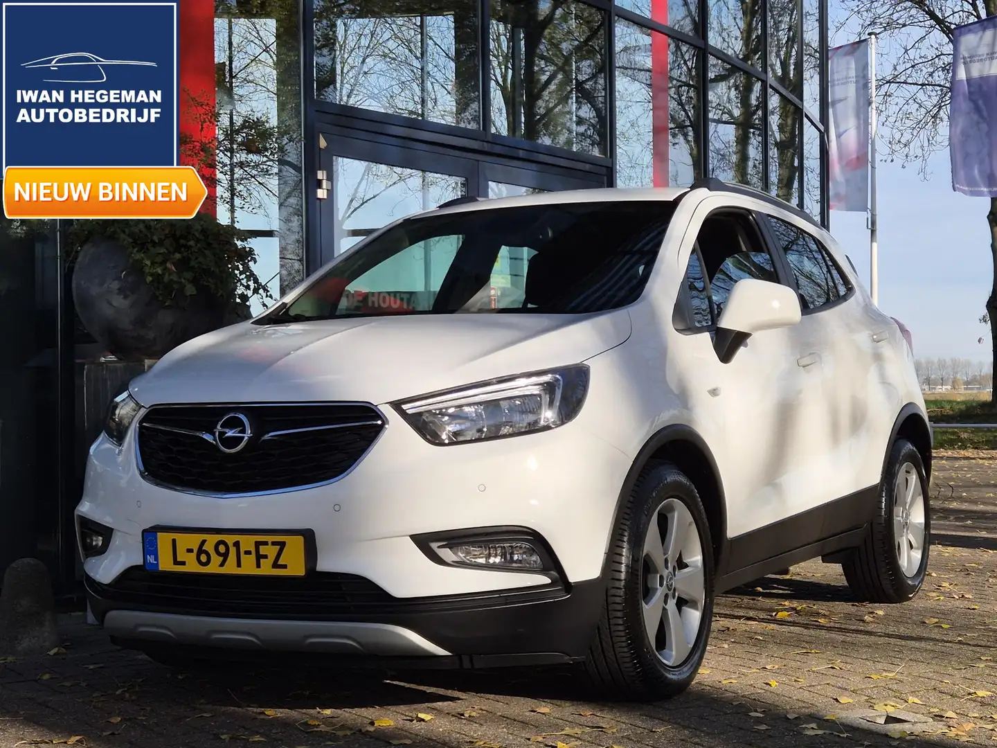 Opel Mokka X 1.4 Turbo Innovation | Trekhaak | ECC | Stoel/Stuu Blanc - 1