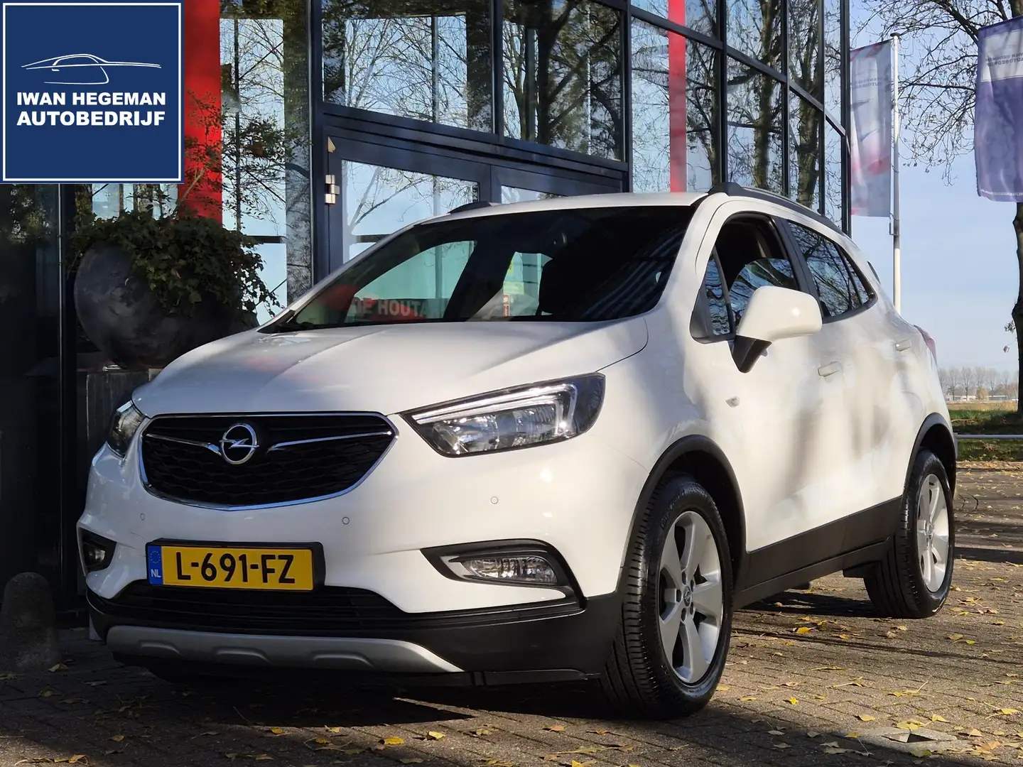 Opel Mokka X 1.4 Turbo Innovation | Trekhaak | ECC | Stoel/Stuu Wit - 1