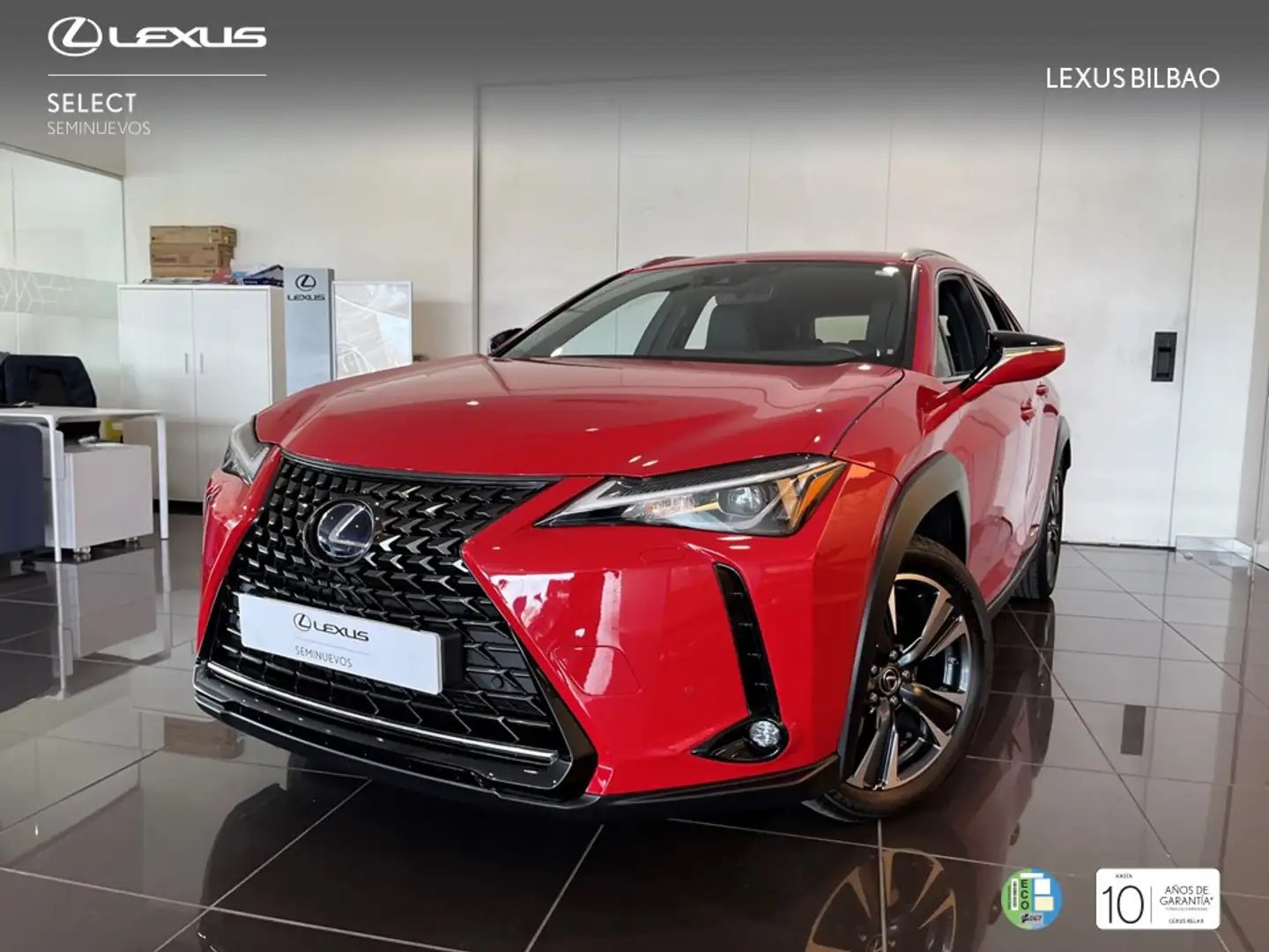 Lexus UX 250h Premium 2WD Rojo - 1