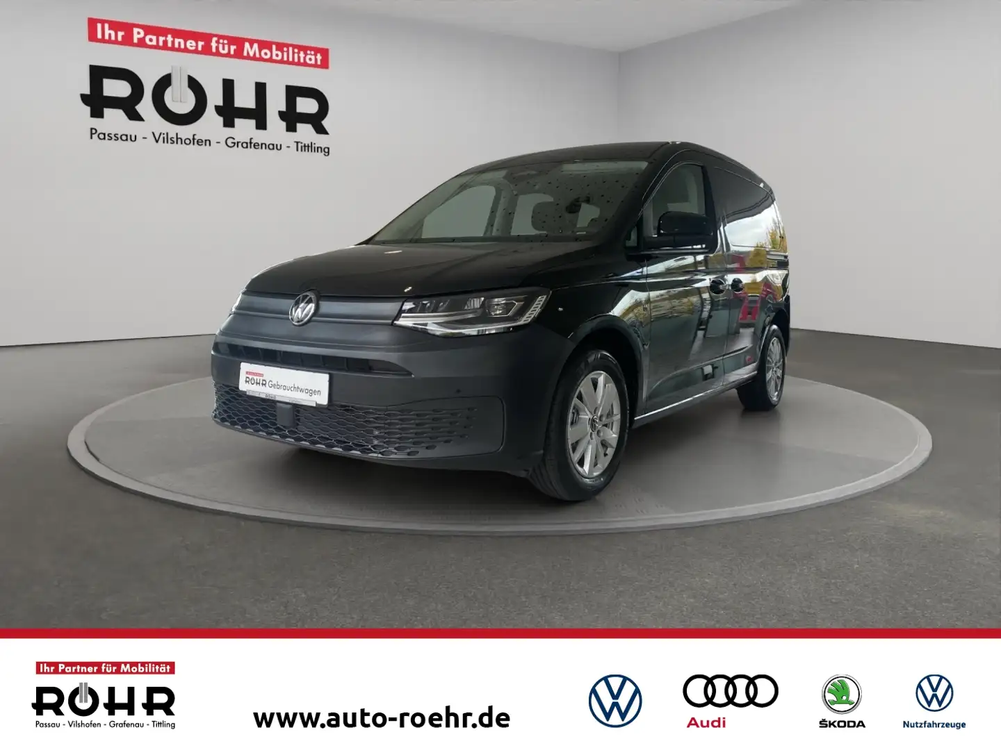 Volkswagen Caddy (SHZ.LED.PED.DAB) 1.5 TSI Schwarz - 1