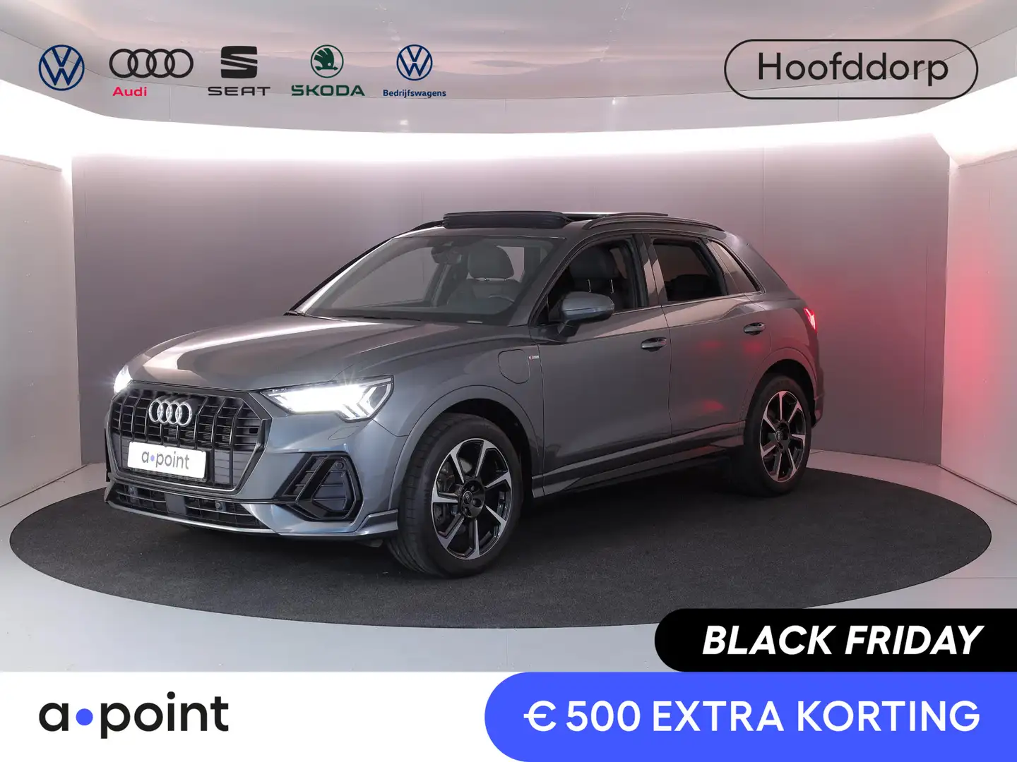 Audi Q3 45 TFSI e S edition 245 pk S-tronic | Navigatie | Gris - 1