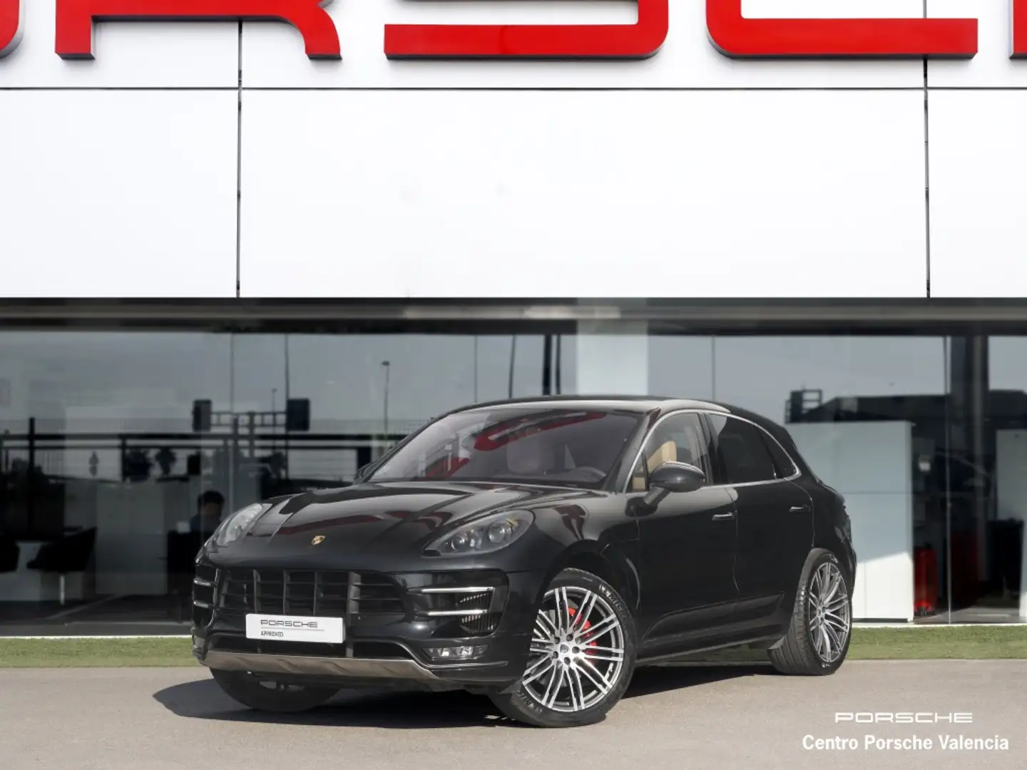Porsche Macan Turbo Aut. Negro - 1