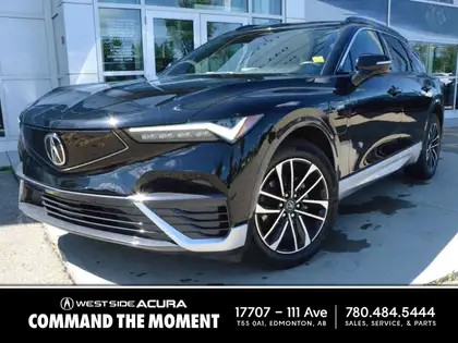 Black 2024 Acura ZDX SUV / Crossover All-Wheel Drive 1-Speed Automatic