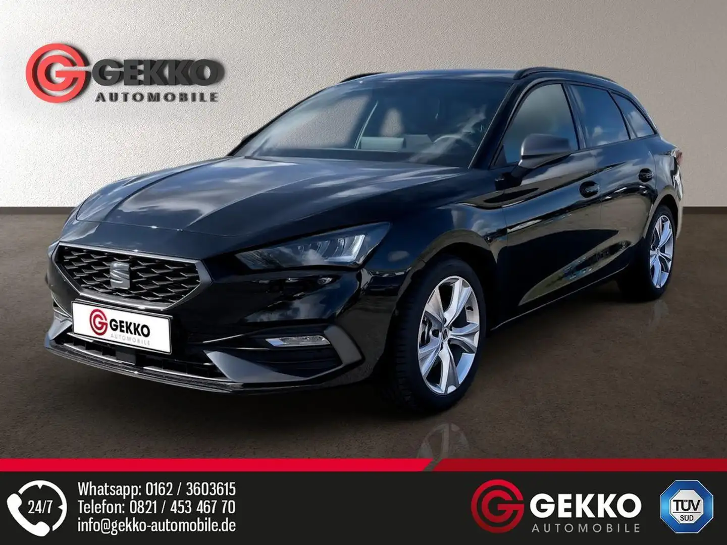 SEAT Leon ST FR Exclusive +LED+Kamera+PDC+APP+NAVI+ACC+ Noir - 2