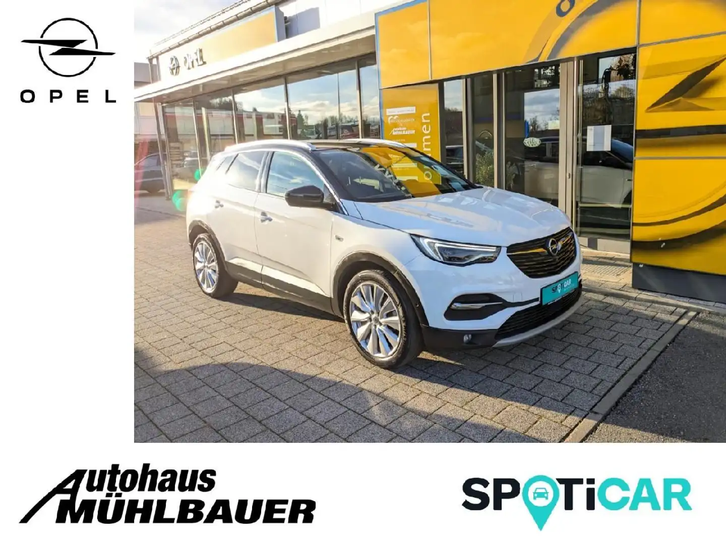 Opel Grandland X Grandland 1.2 Ultimate **Navi*SHZ** Wit - 1