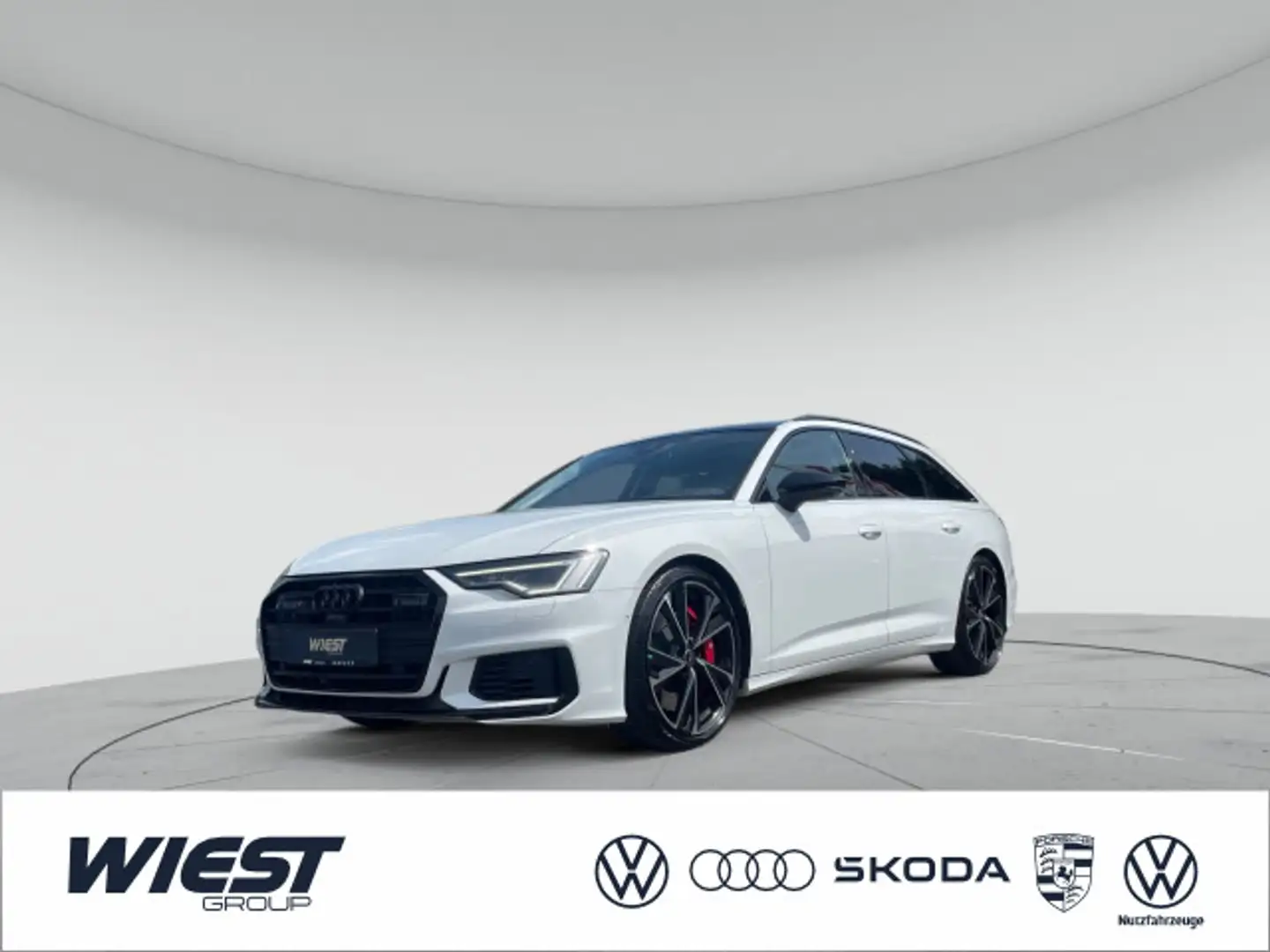 Audi S6 3.0 TDI qu. tiptr. AHK B&O Pano 360° Ma Weiß - 1