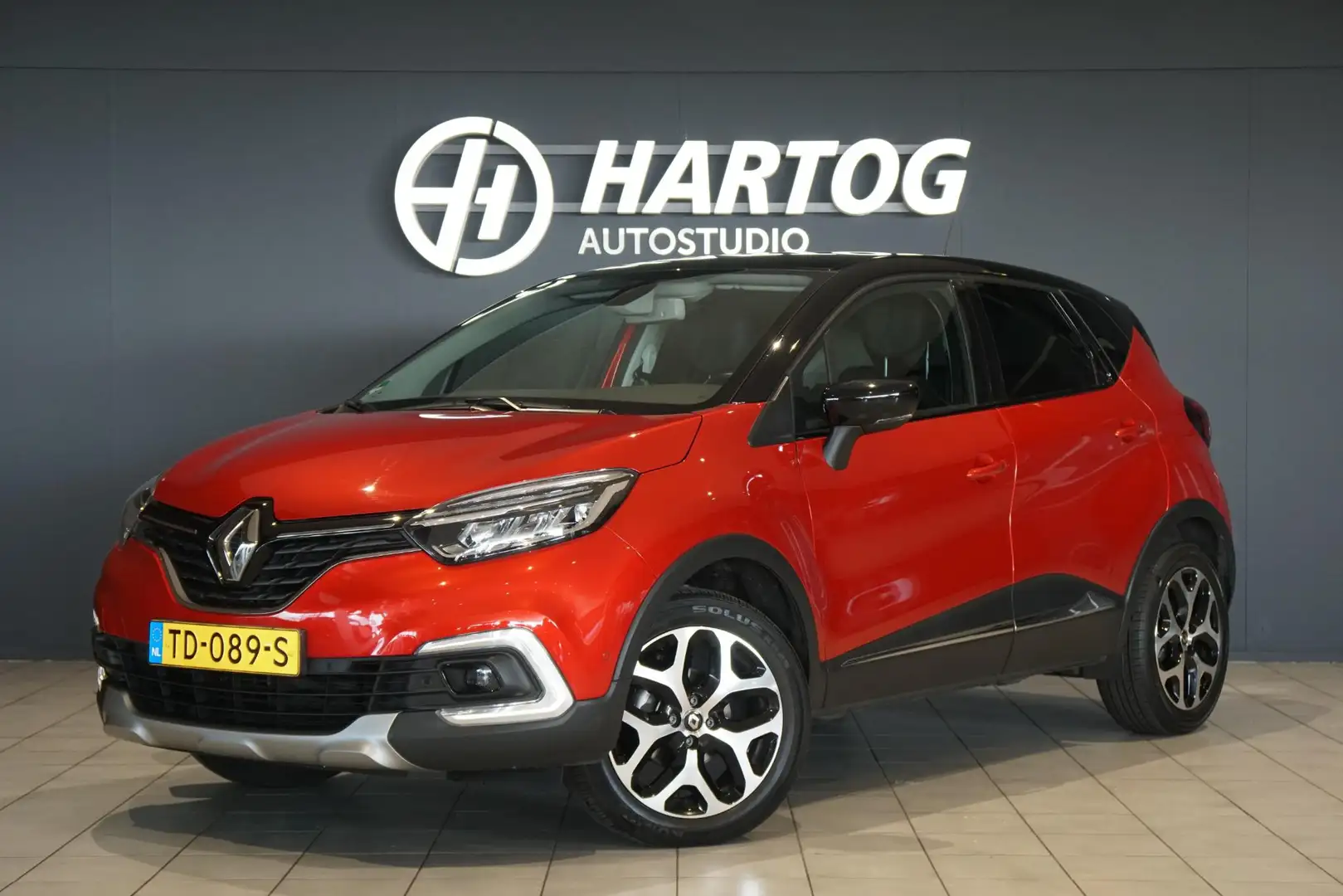 Renault Captur 0.9 TCe Edition One + LEDER / STOELVERWARMING / CA Rot - 1