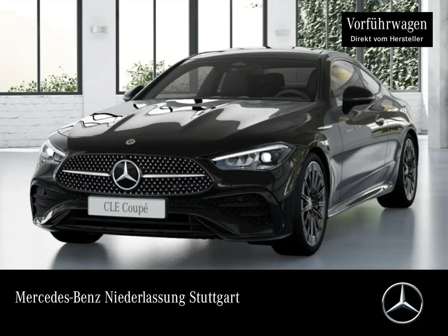 Mercedes-Benz CLE 200 AMG+NIGHT+PANO+360+LED+TOTW+KEYLESS+9G Schwarz - 1