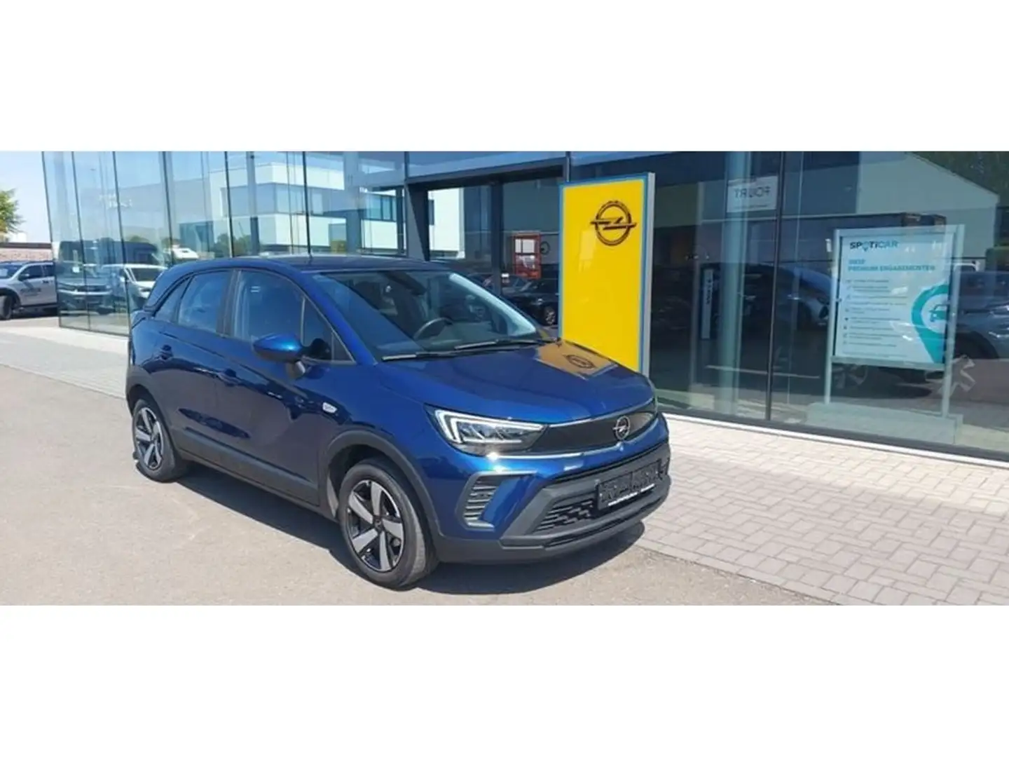 Opel Crossland 1.2Benz 83PK Edition Carplay, Camera Blu/Azzurro - 1