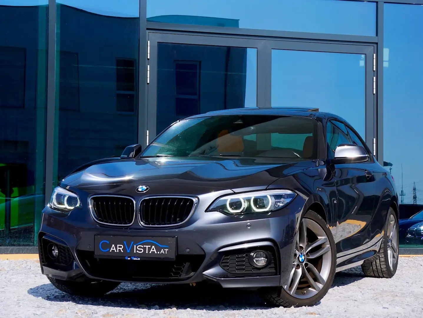 BMW 220 d Aut. M-Sport Plateado - 1