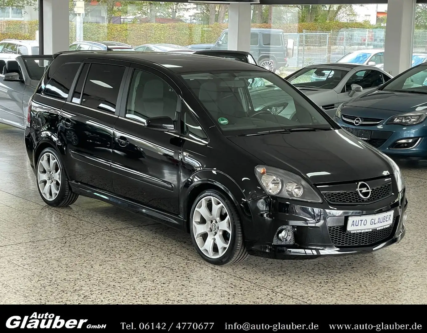 Opel Zafira B OPC 2.0 Turbo/Recaro/Navigation/1.Hand Noir - 1