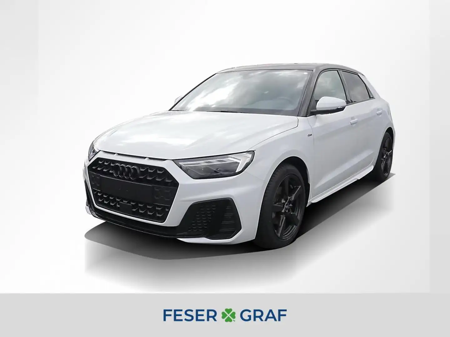 Audi A1 Sportback 30 TFSI 2x S line S tronic LED Weiß - 1