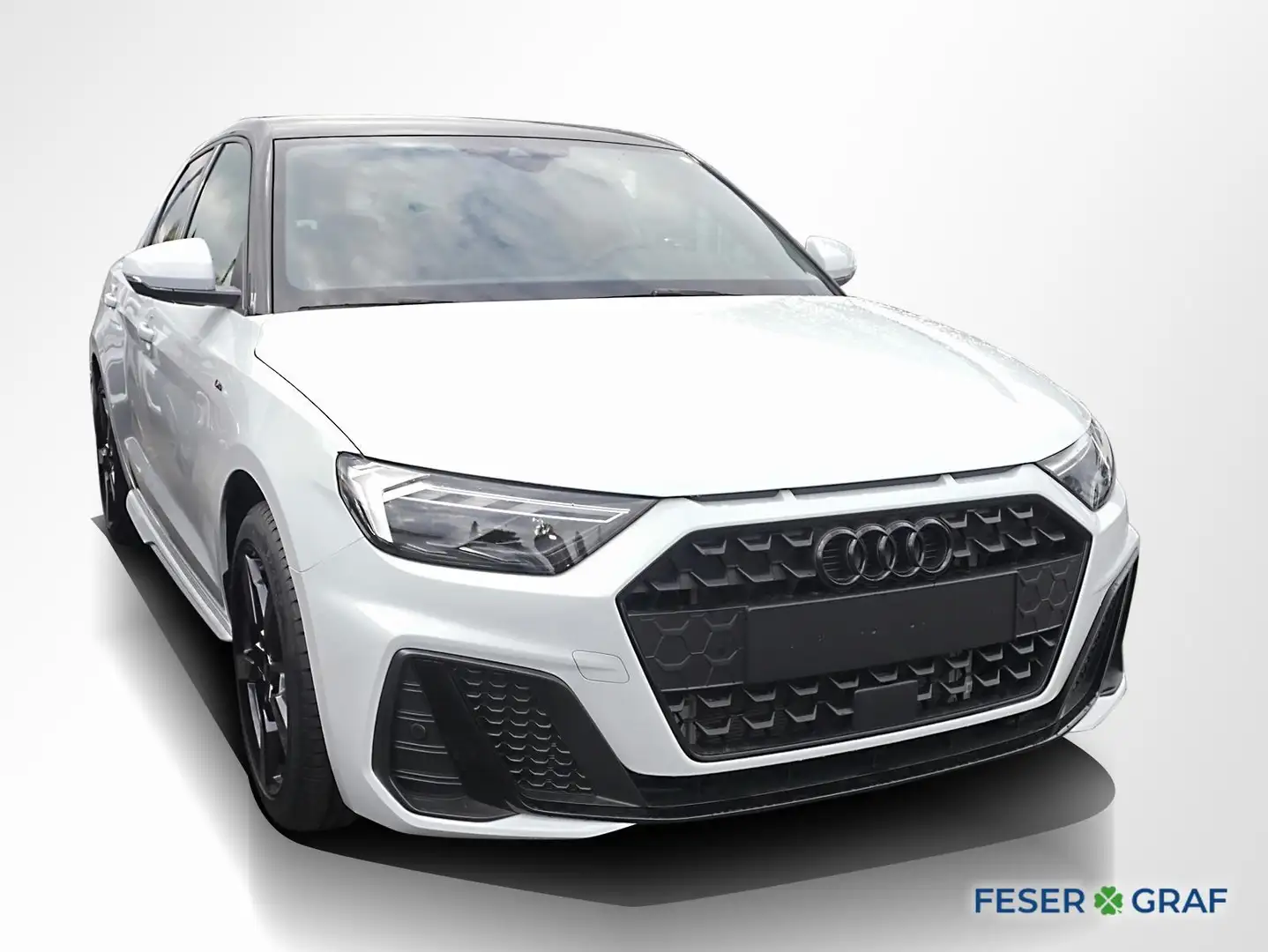 Audi A1 Sportback 30 TFSI 2x S line S tronic LED Weiß - 2