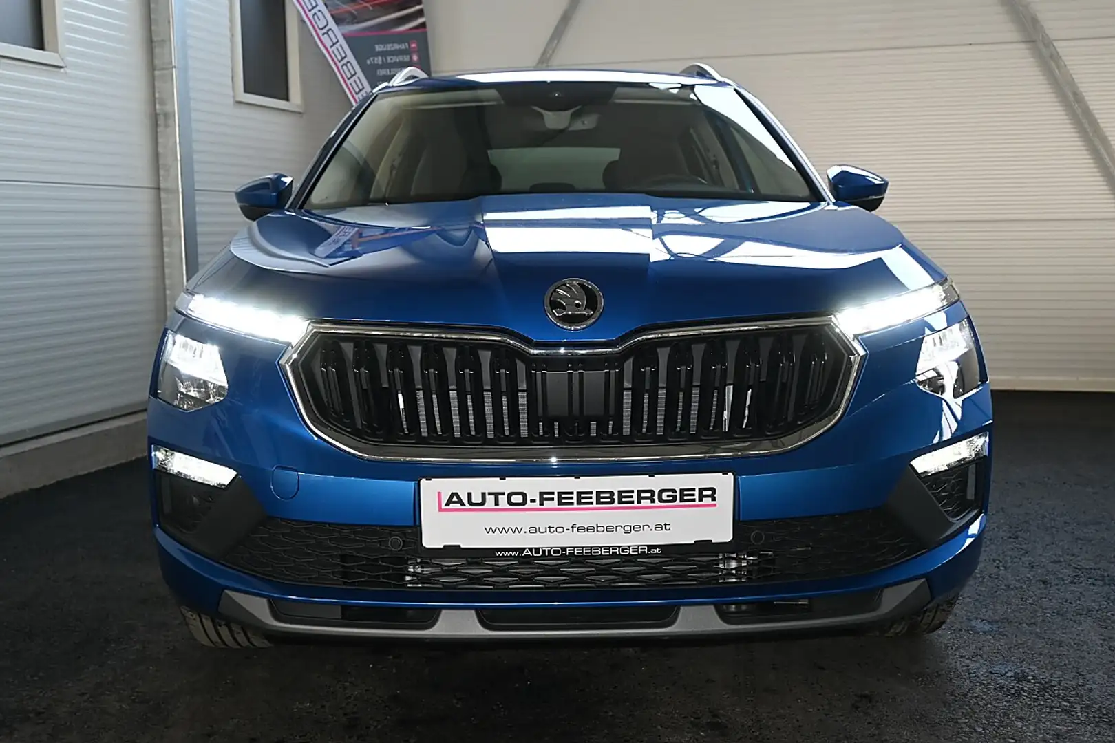 Skoda Kamiq 1,0 TSI Selection DSG; virtual-cockpit, LED, Fr... Blau - 2