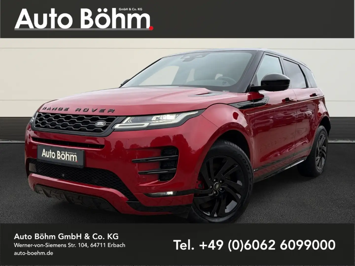 Land Rover Range Rover Evoque P300e R-Dynamic S PHEV+AHK+Pano Rot - 1