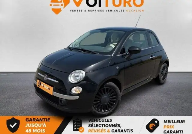 2010 Fiat 500 in Black for sale