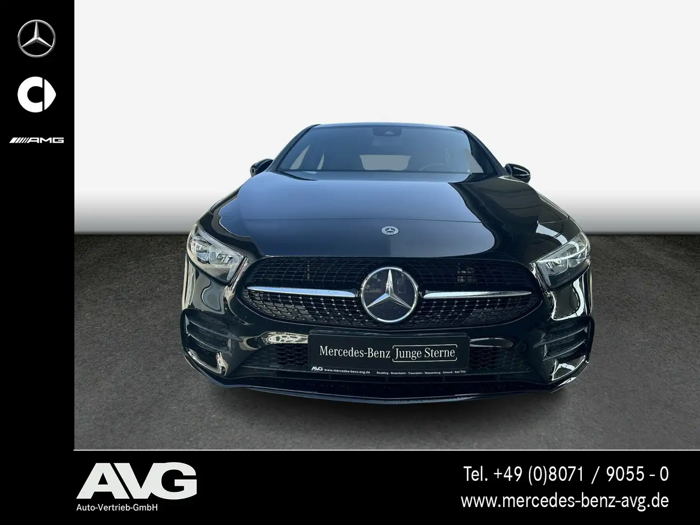 Mercedes-Benz A 250 A 250 e KL AMG Night LED Edition PDC Ambiente Navi Negro - 2