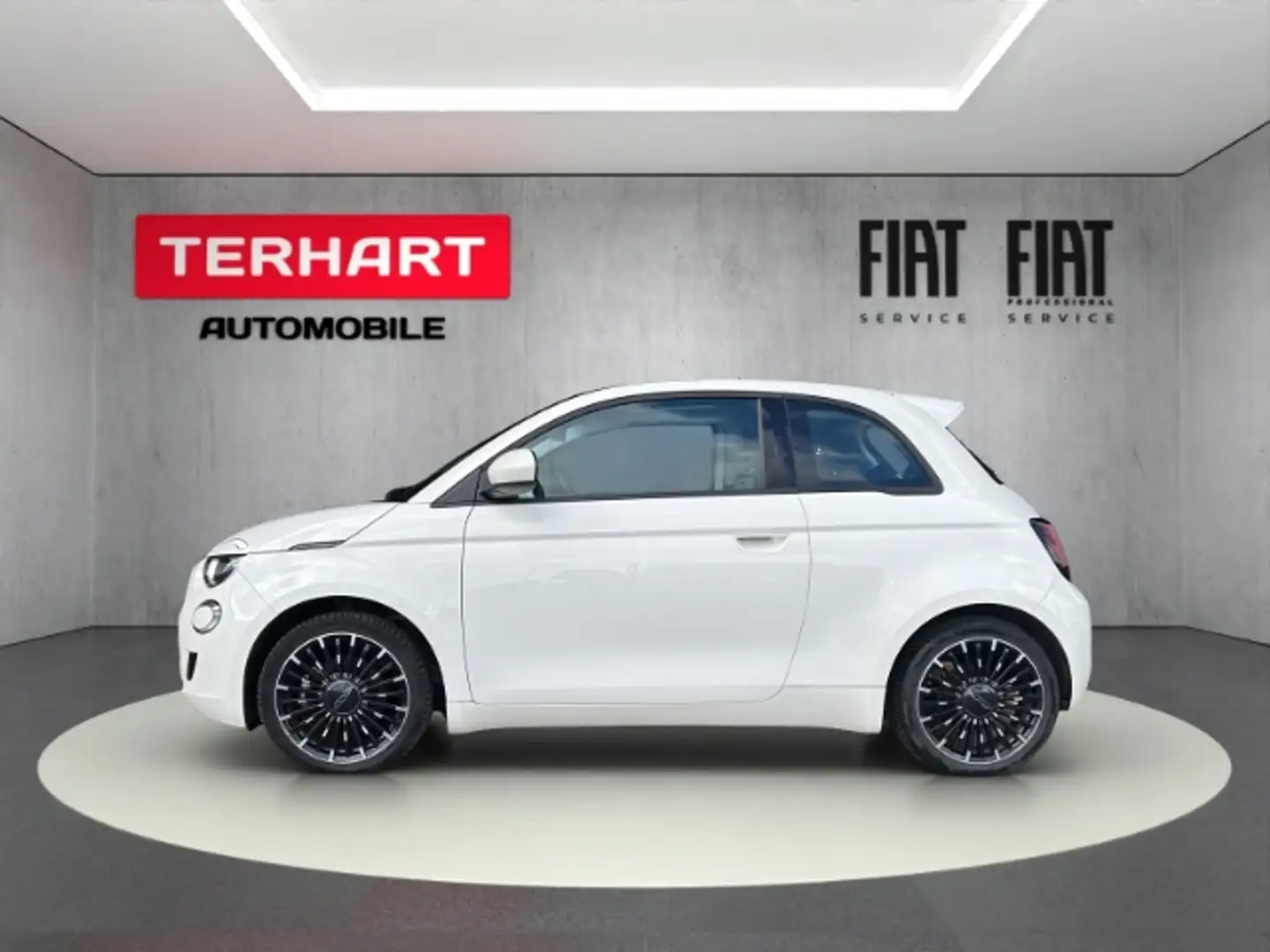 Fiat 500e Icon/Panorama/PDC/Navi/Tempomat Blanc - 2