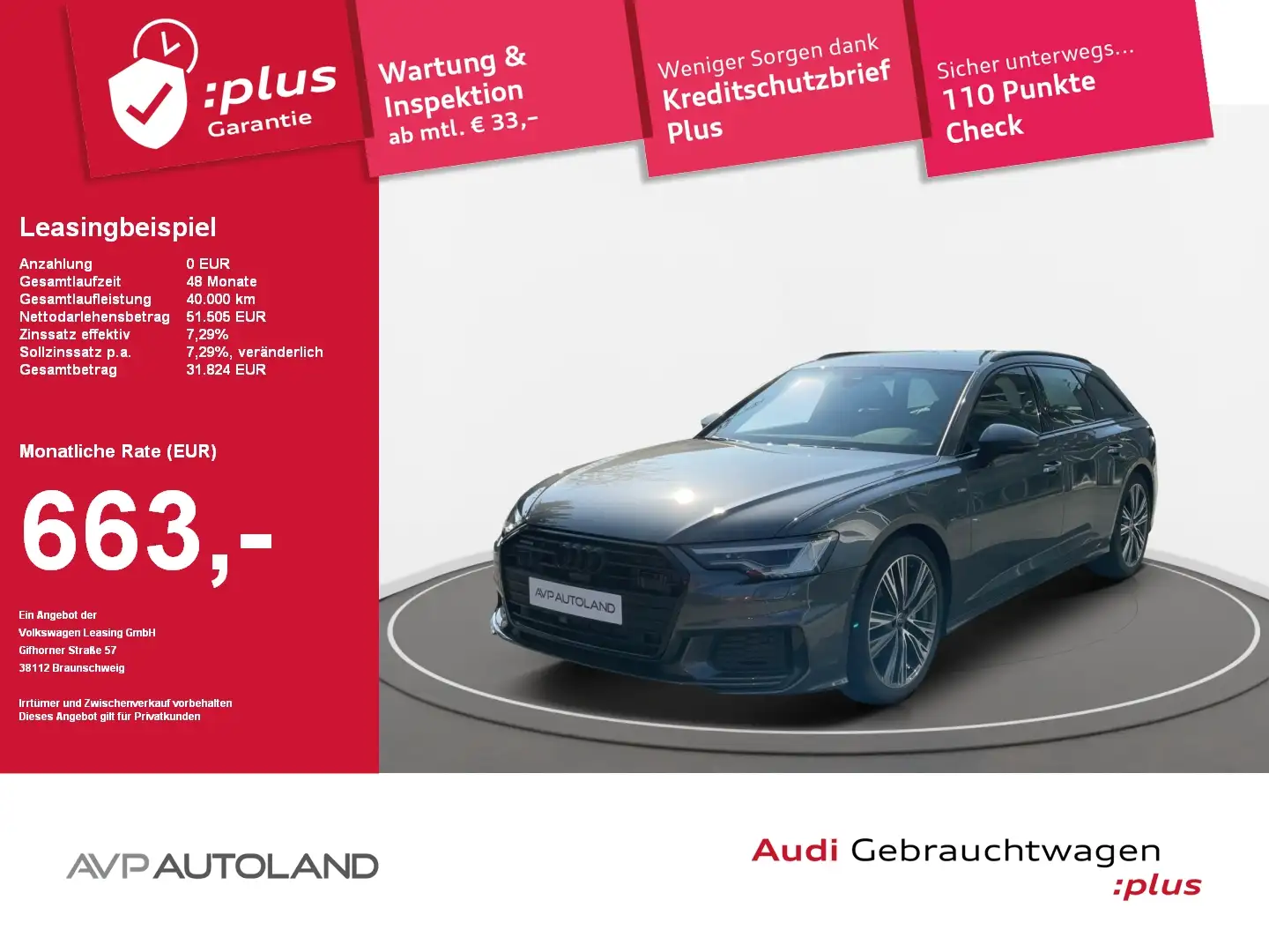 Audi A6 Avant 40 TDI quattro S tronic sport | AHK | Grau - 1