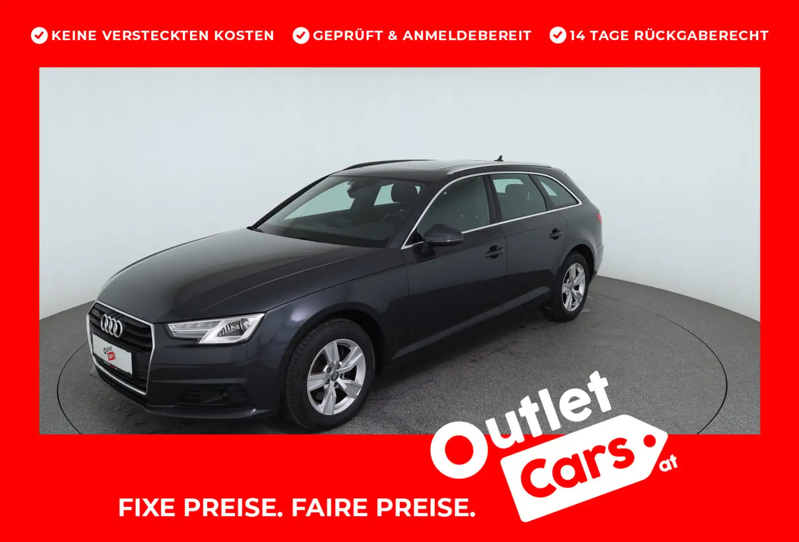 Audi A4 2.0 TDI Gri - 1