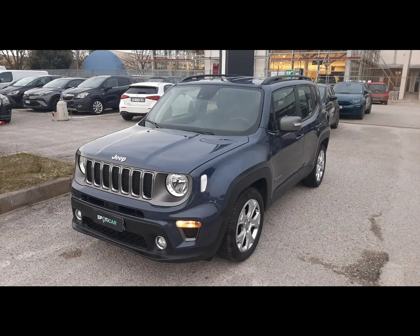 Jeep Renegade 1.6 Mjt 130 CV Limited Blauw - 1