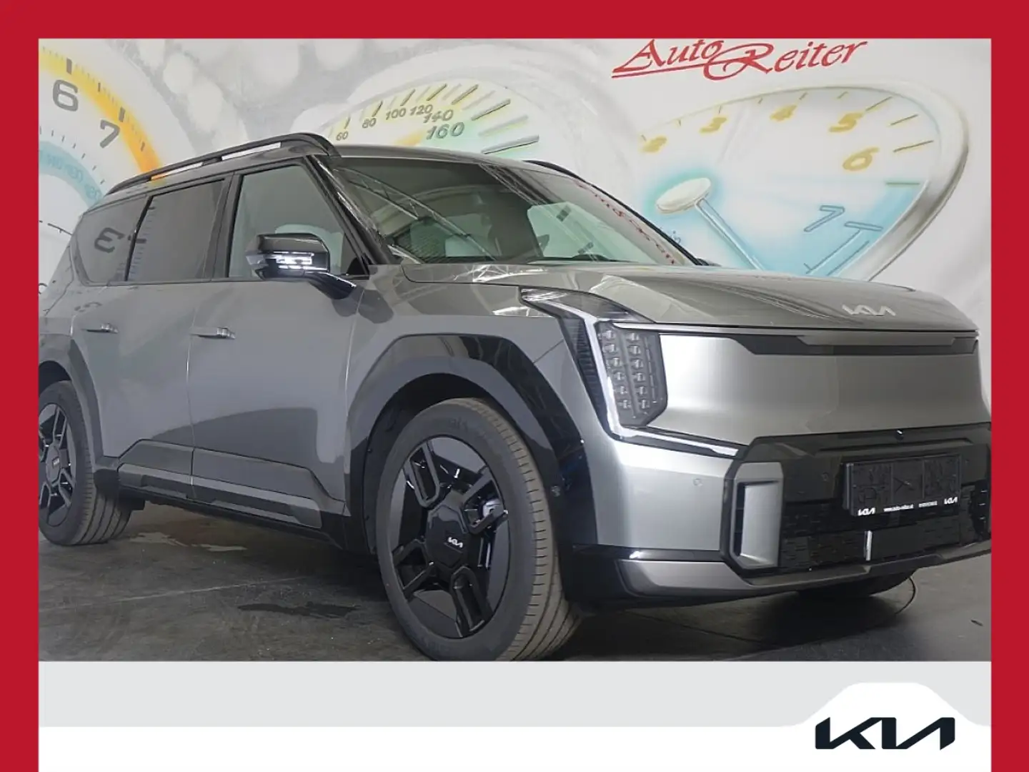 Kia EV9 AWD 99.8kWh GT-Line Aut. *VOLLAUSSTATTUNG!* Grau - 1