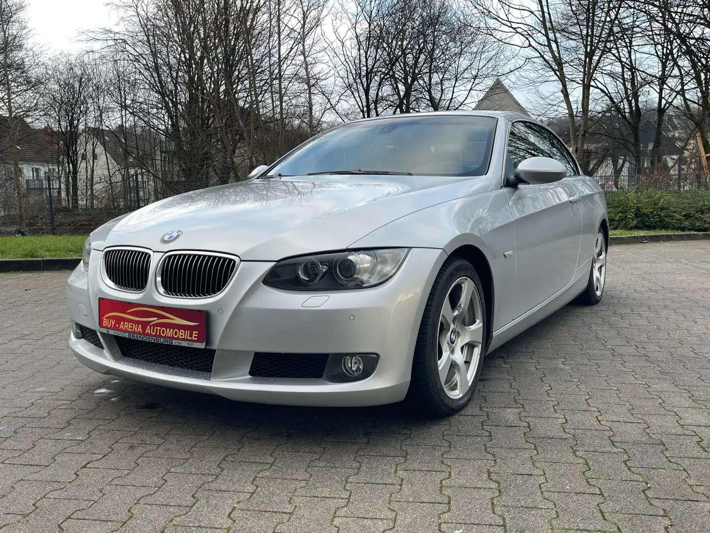 BMW 325 i Cabrio Automatik Voll S-Heft 2.Hand Top Gepflegt Szürke - 1