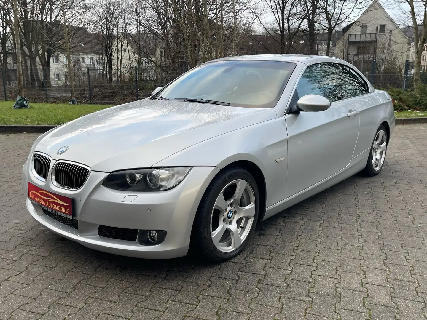 BMW 325 i Cabrio Automatik Voll S-Heft 2.Hand Top Gepflegt Szürke - 2