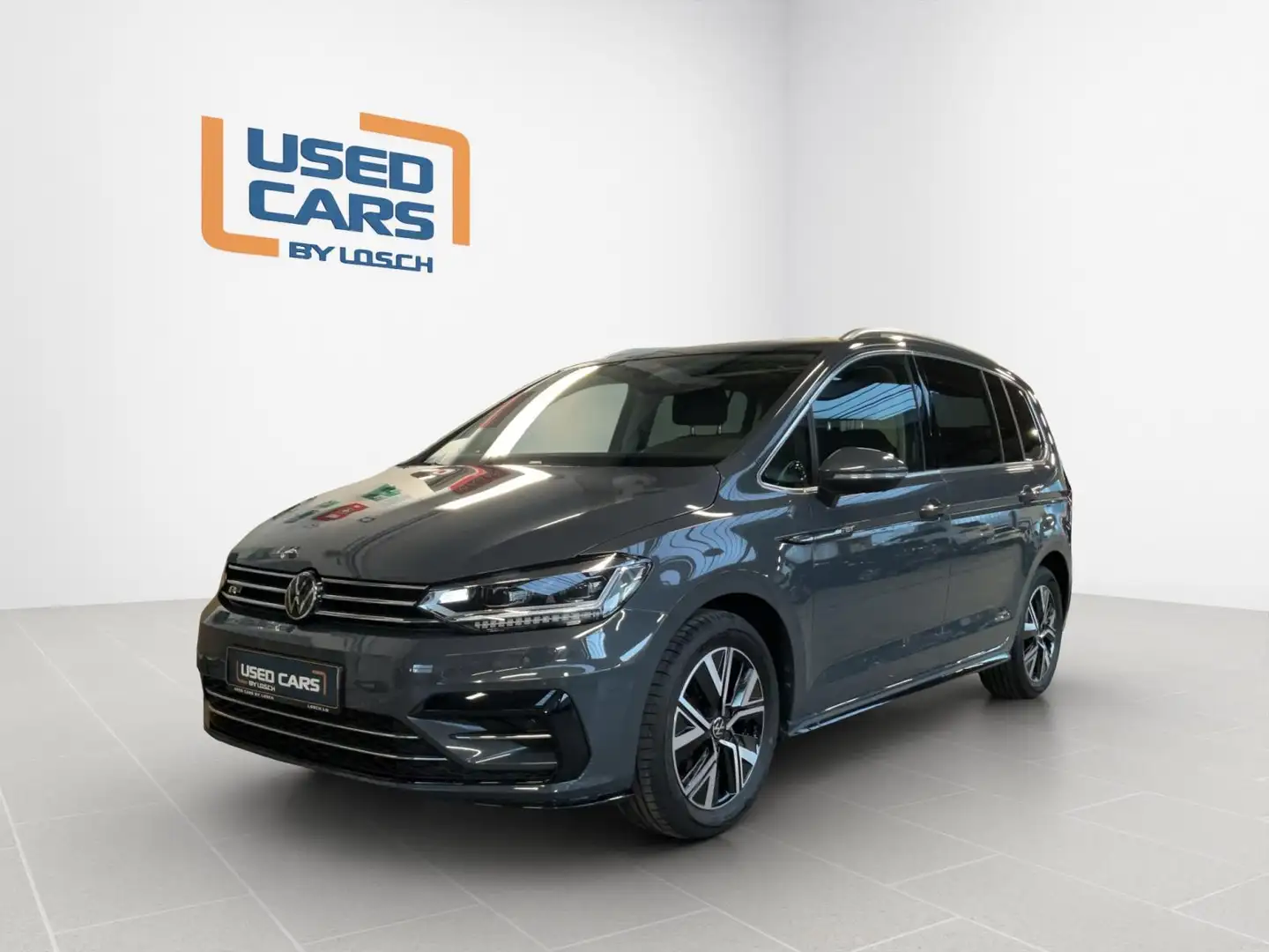 Volkswagen Touran R-Line+DSG+Pano+7Plätze+Led+AHK Gris - 1