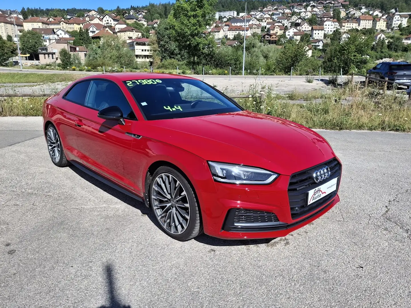 Audi A5 2.0 TFSI 252CH S LINE QUATTRO S TRONIC 7 Rouge - 2