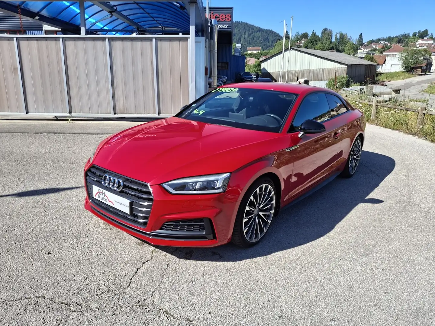 Audi A5 2.0 TFSI 252CH S LINE QUATTRO S TRONIC 7 Rouge - 1