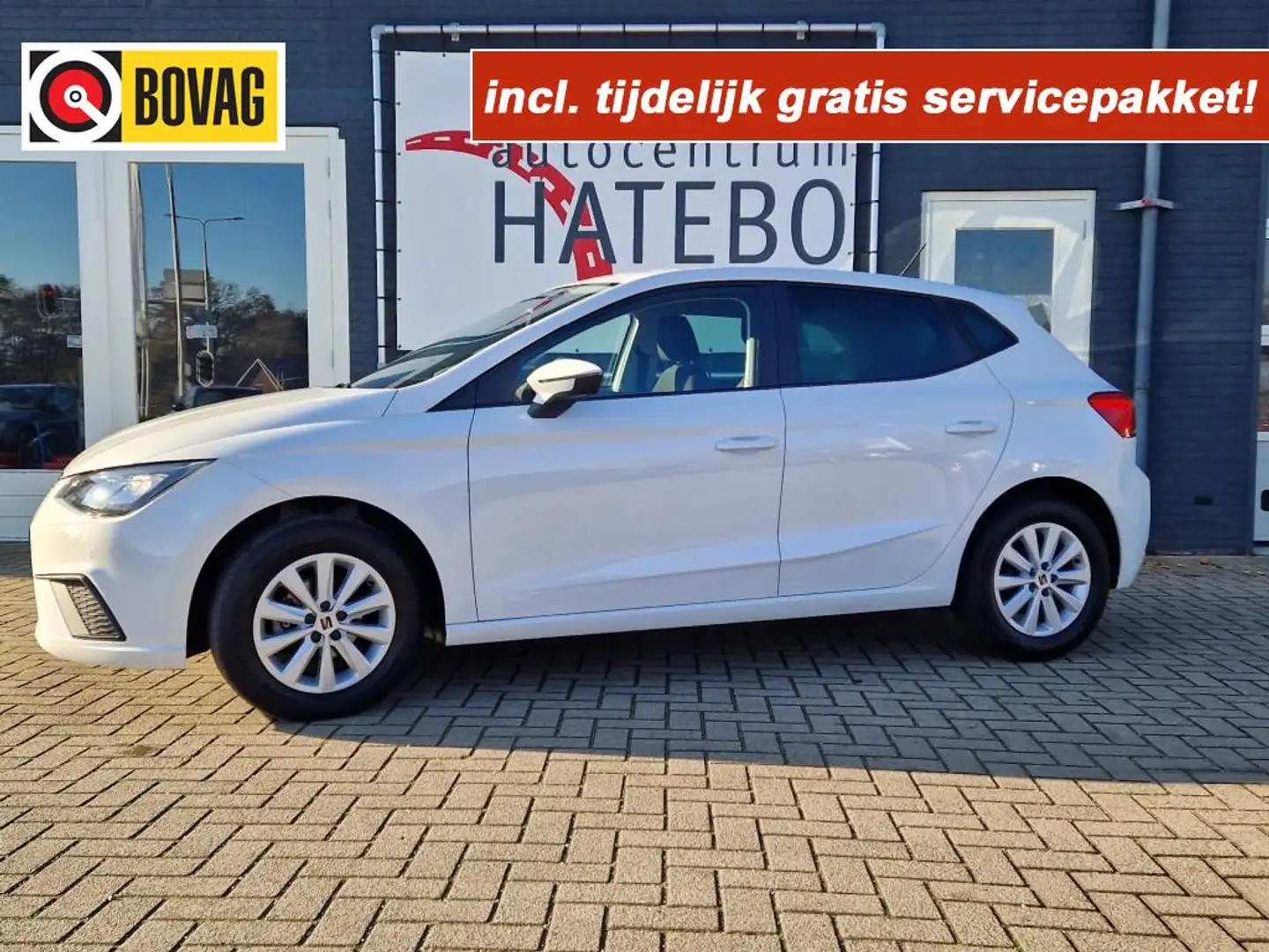 SEAT Ibiza 1.0i TSI Business Intens Climate Cruise Apple Navi Weiß - 1