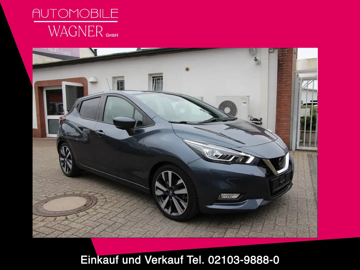 Nissan Micra 0.9 Tekna EU6,LED,KAMERA,NAVI / 30838 Grau - 1