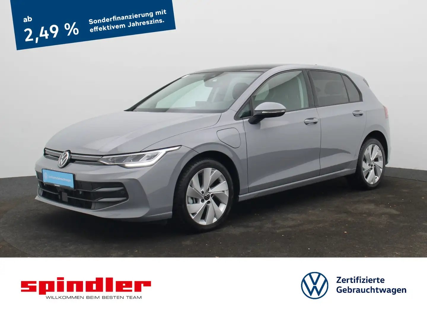Volkswagen Golf VIII Life 1.5 TSI eHybrid DSG / Pano, 360° Grau - 1