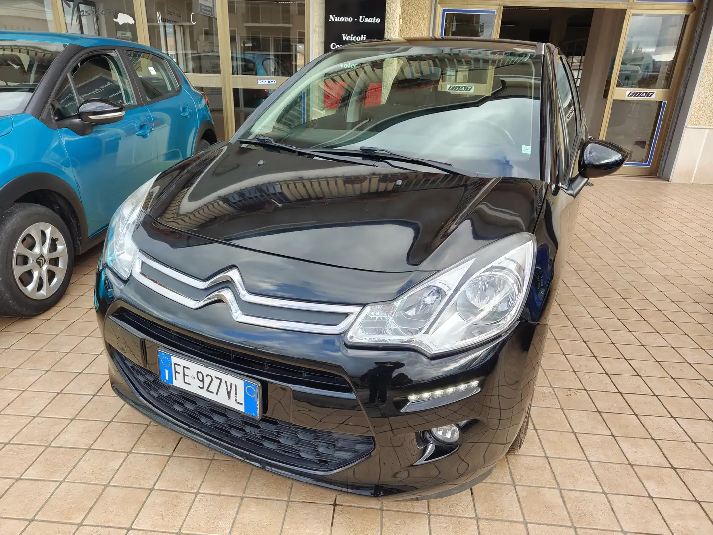 Citroen C3 C3 II 2009 1.2 puretech  edition 82cv (neopat.) Nero - 2