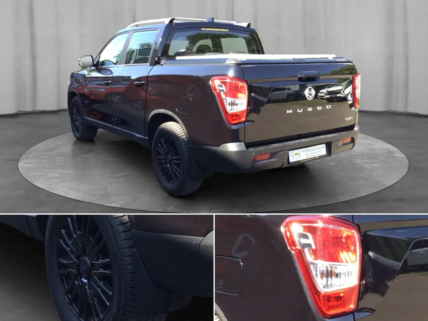 SsangYong Musso 2,2 Xdi Quartz 4WD Schwarz - 2