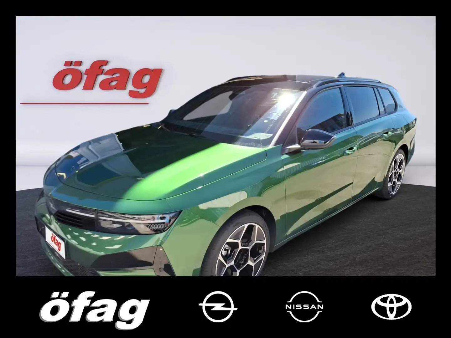 Opel Astra L Sports Tourer 1.6 Turbo Plugin Grün - 1