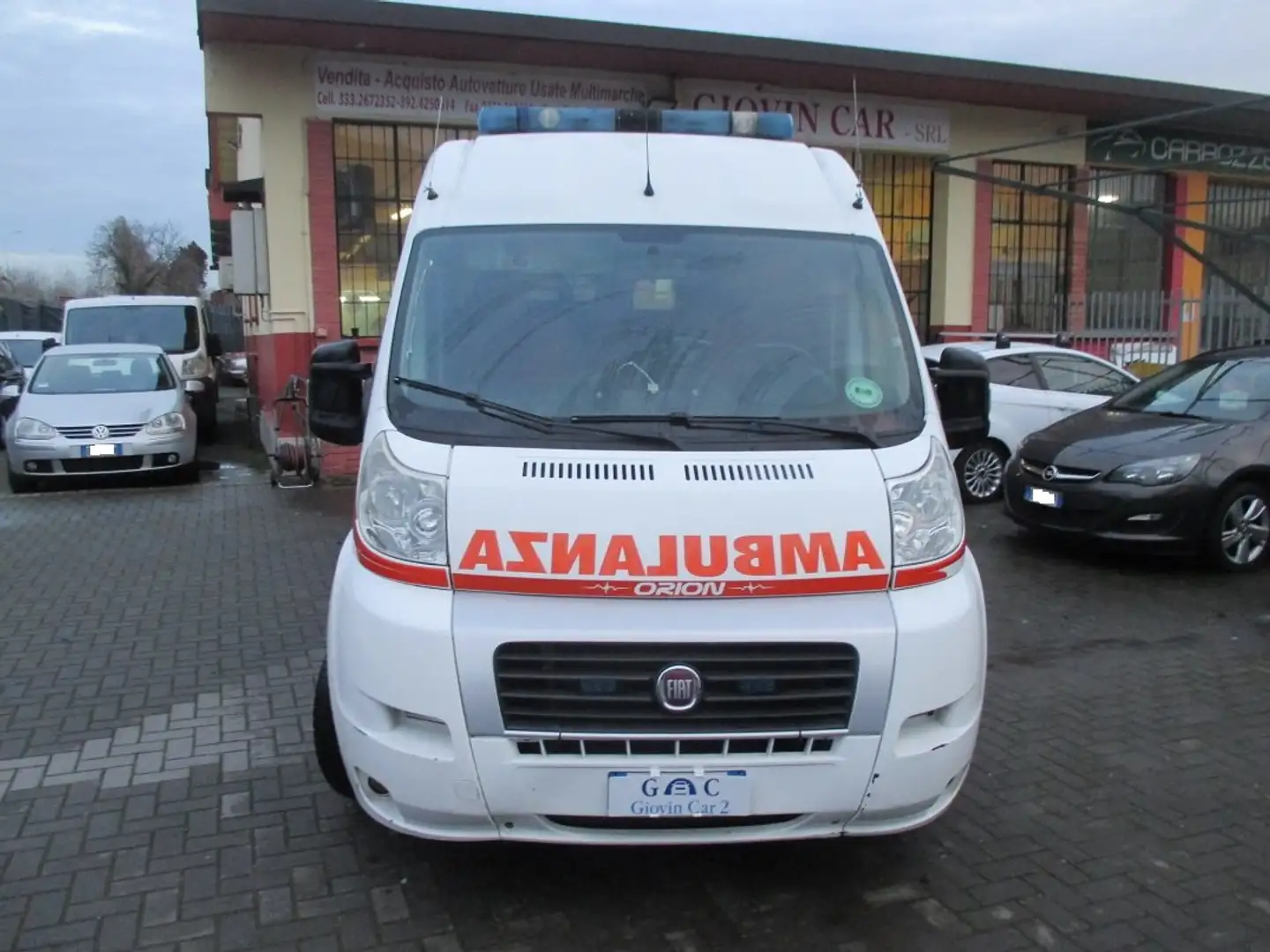 Fiat Ducato Ambulanza 2.3 150CV All. ORION Beyaz - 1