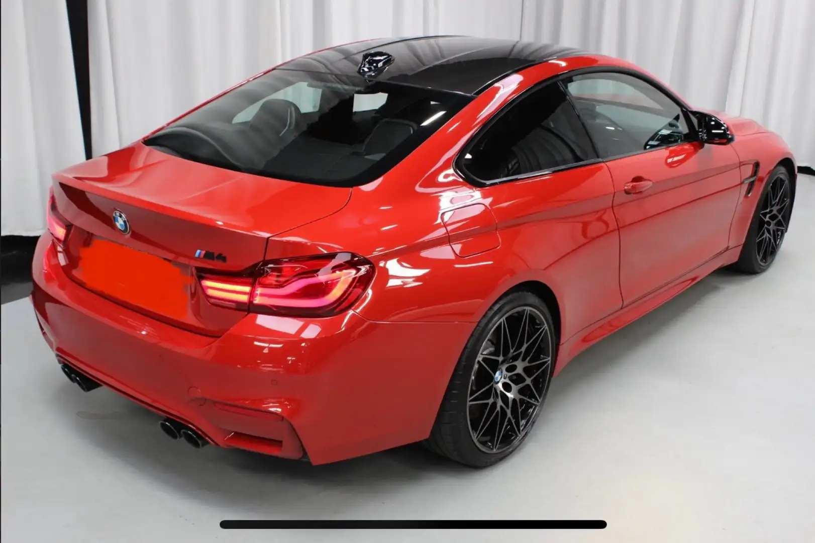 BMW M4 Coupe 3.0 450cv dkg Competition Come nuova Arancione - 2