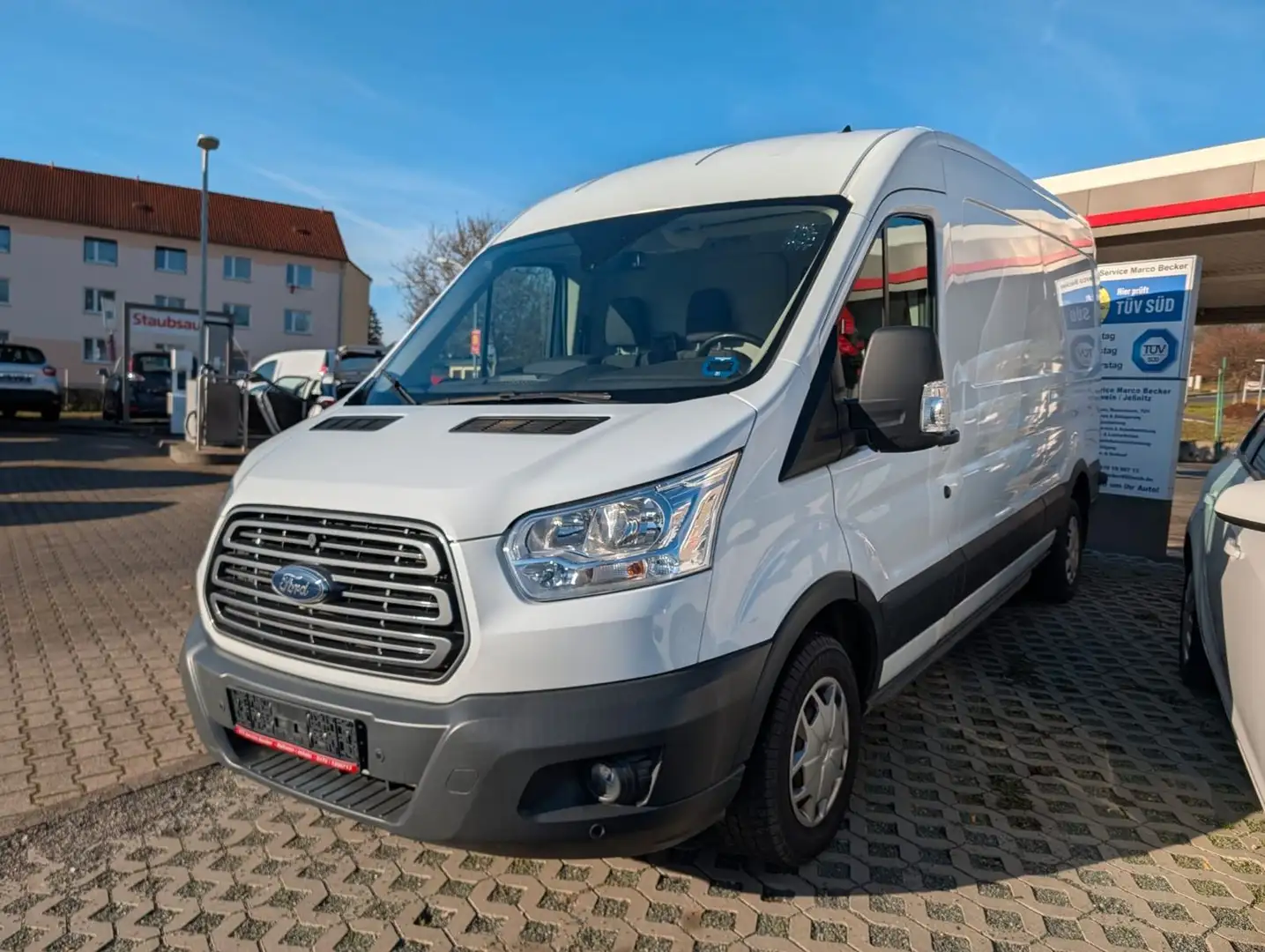 Ford Transit Kasten 310 L3 PDC Cam AHK DAB AC Temp Weiß - 1