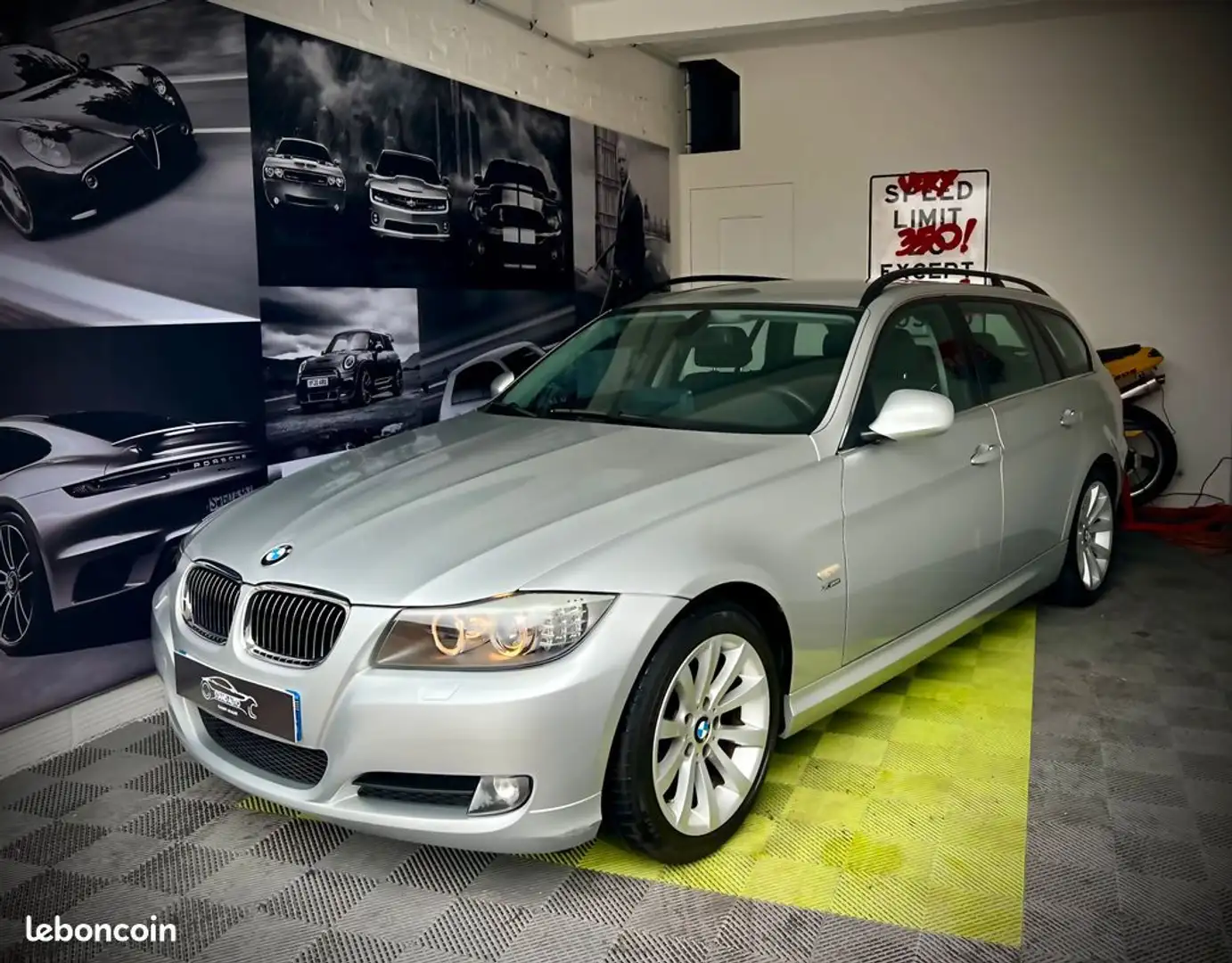 BMW 218 serie (e91) touring 325xi 218 confort Gris - 1