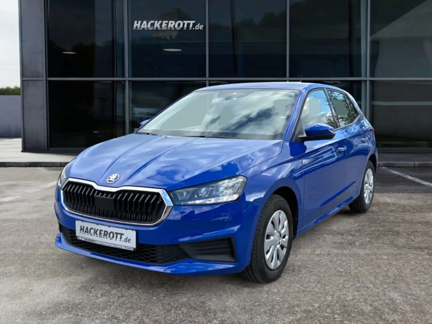 Skoda Fabia Ambition 1.0 MPI Smart Link Tempom. Klima Blau - 1