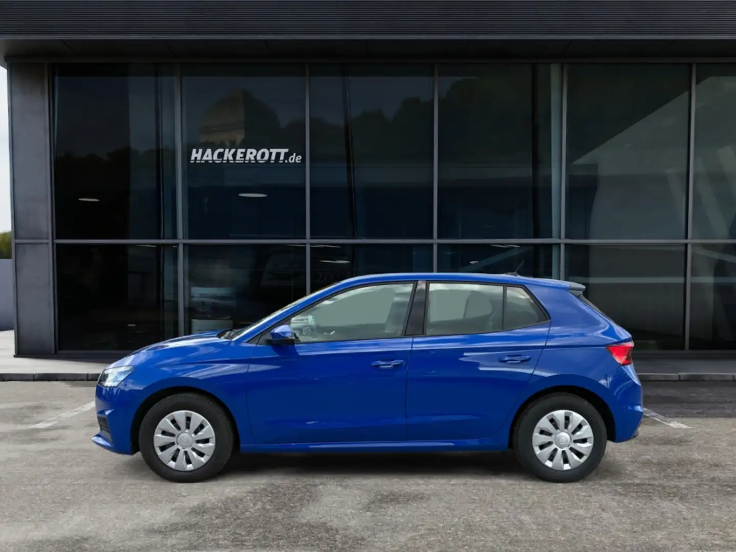 Skoda Fabia Ambition 1.0 MPI Smart Link Tempom. Klima Blau - 2