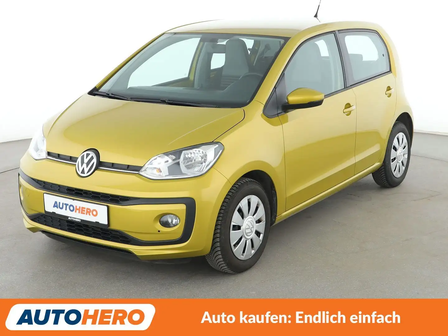Volkswagen up! 1.0 Move up! BlueMotion Aut.*PDC*SHZ*KLIMA* Jaune - 1