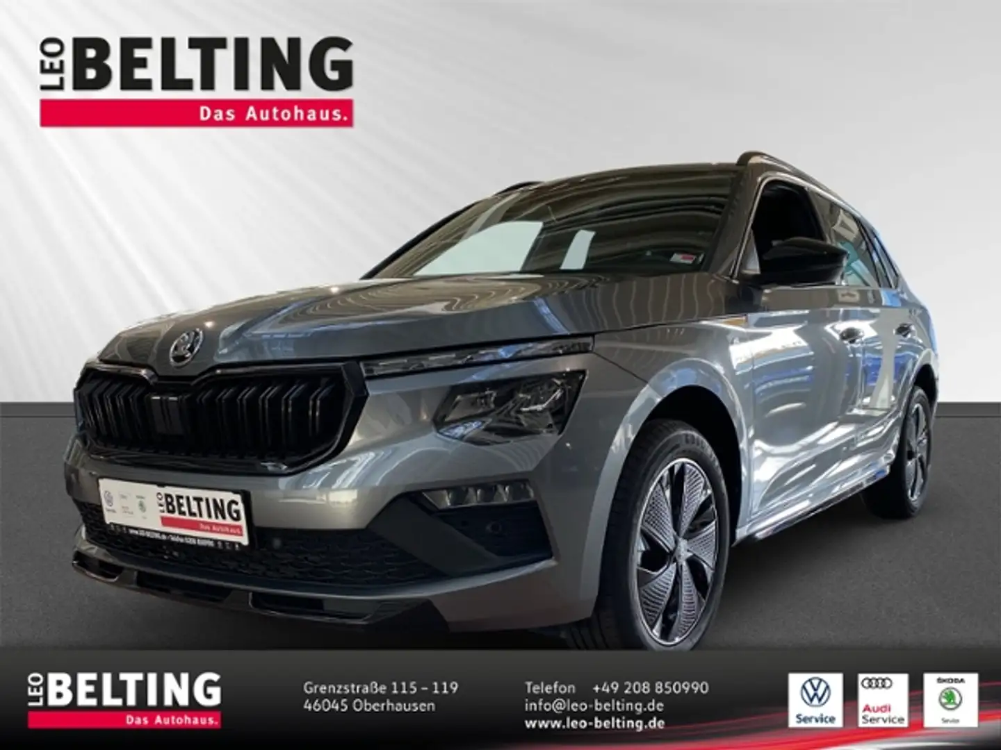 Skoda Kamiq Monte Carlo 1.0 TSI DSG Navi Pano Matrix LED Kess Grau - 1