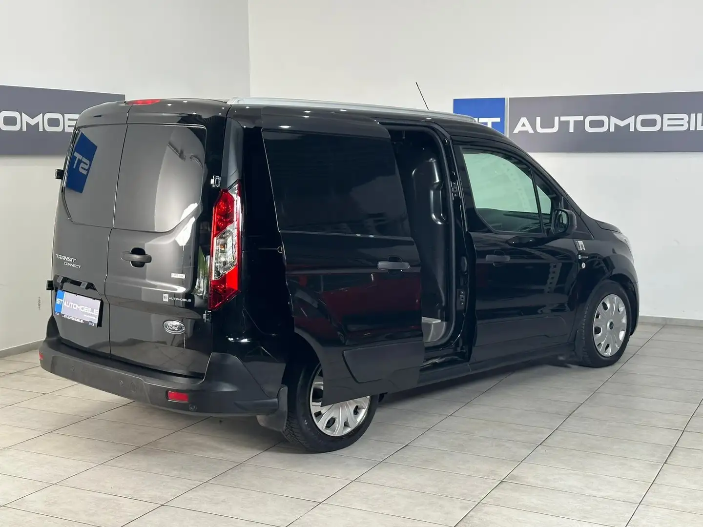 Ford Transit Connect Kasten Trend // 1.BESITZ // PDC // TEMPOMAT // Schwarz - 2