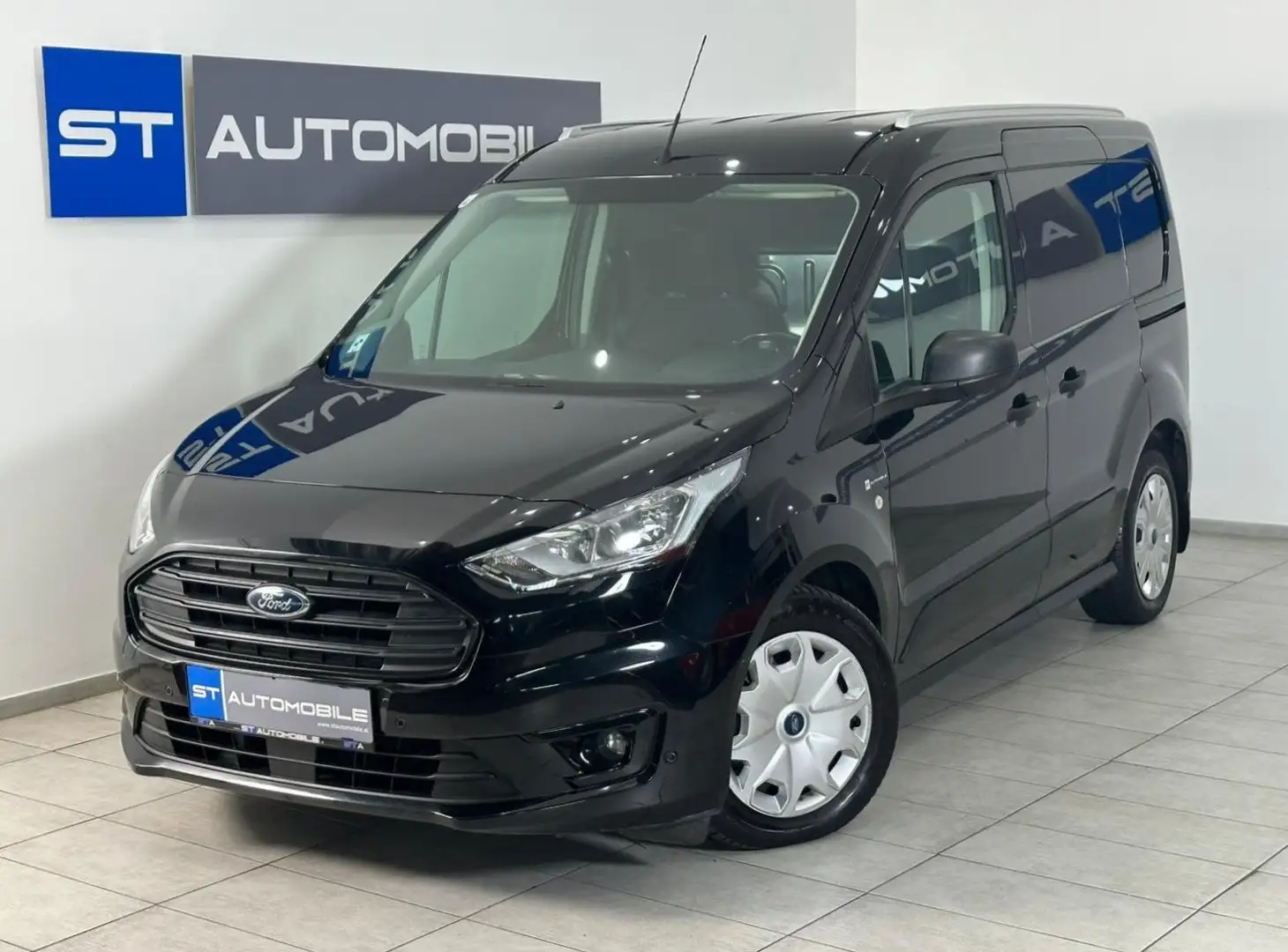 Ford Transit Connect Kasten Trend // 1.BESITZ // PDC // TEMPOMAT // Schwarz - 1