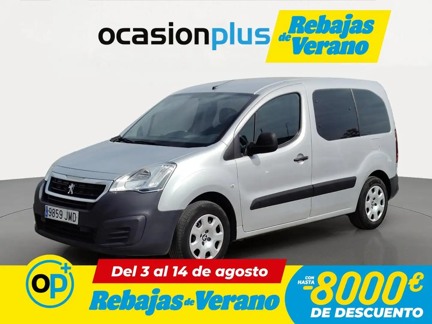 Peugeot Partner Tepee 1.6BlueHDI Access 100 Gris - 1