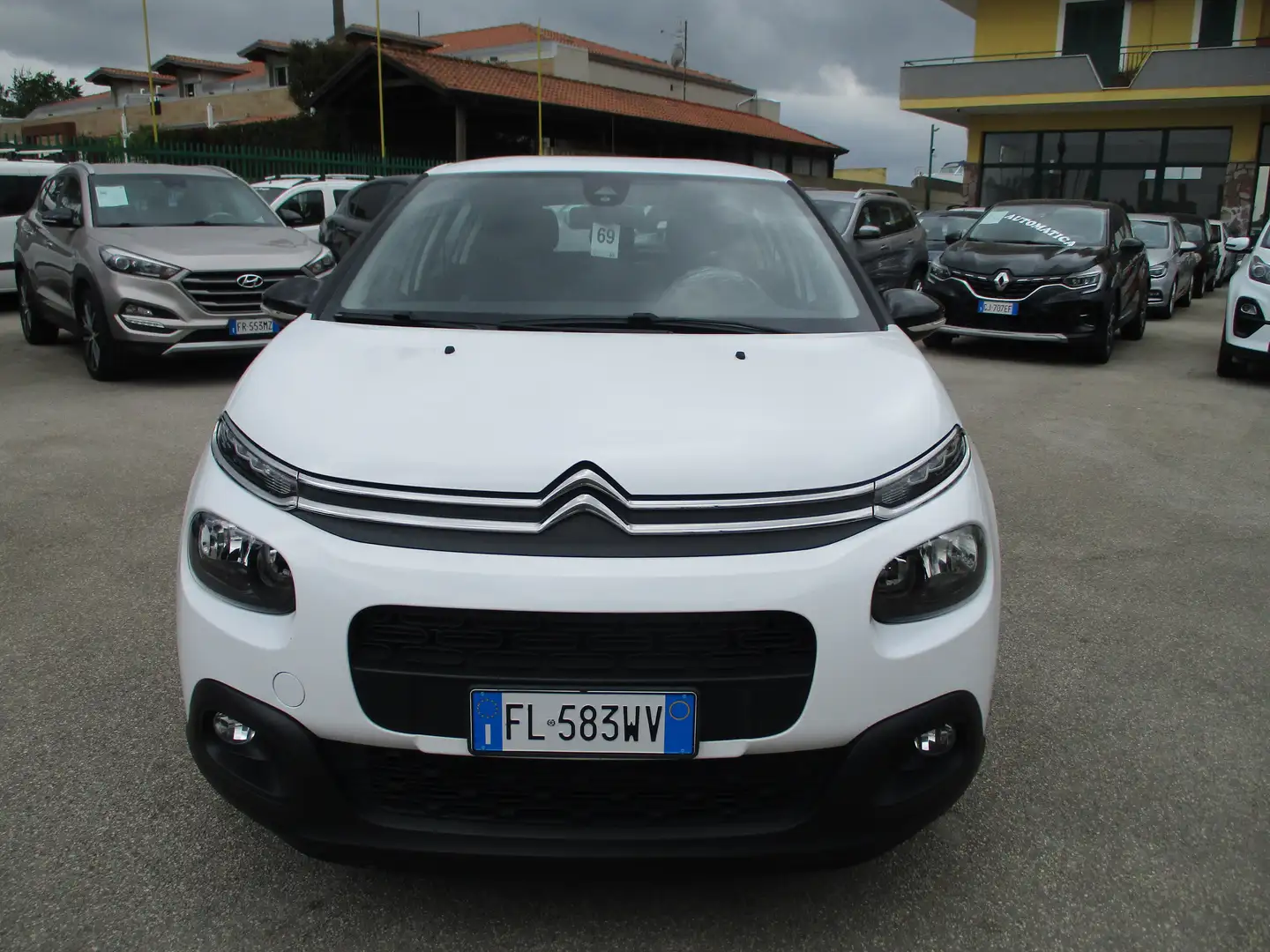 Citroen C3 C3 1.2 PURETECH 68CV E6 LIVE KM CERTIFICATI Bianco - 2