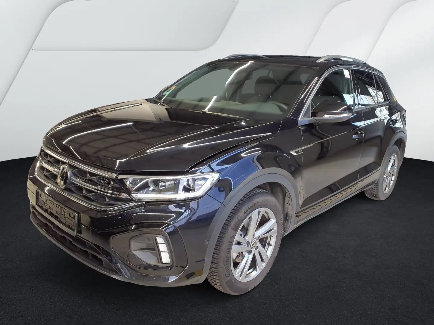 Volkswagen T-Roc 1.5 TSI DSG R-LINE LM17 NAVI AHK KAMERA Schwarz - 2